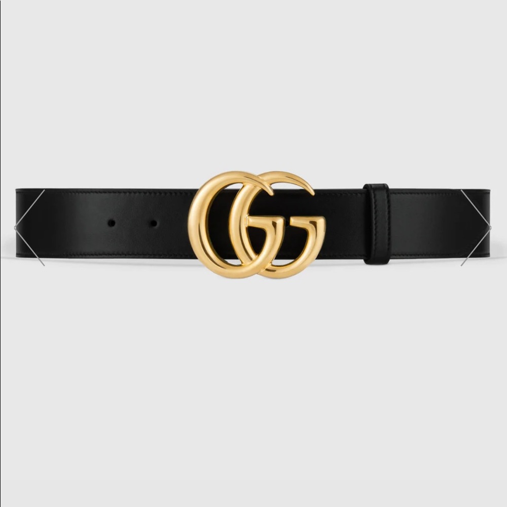 GG Marmont leather Gucci belt